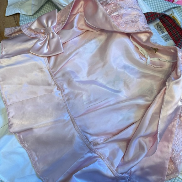 Vintage Lace Barbiecore Jacket and Skirt Set - Picture 9 of 10